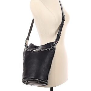 Alexander Wang Black Shoulder Bag with Chain Detail